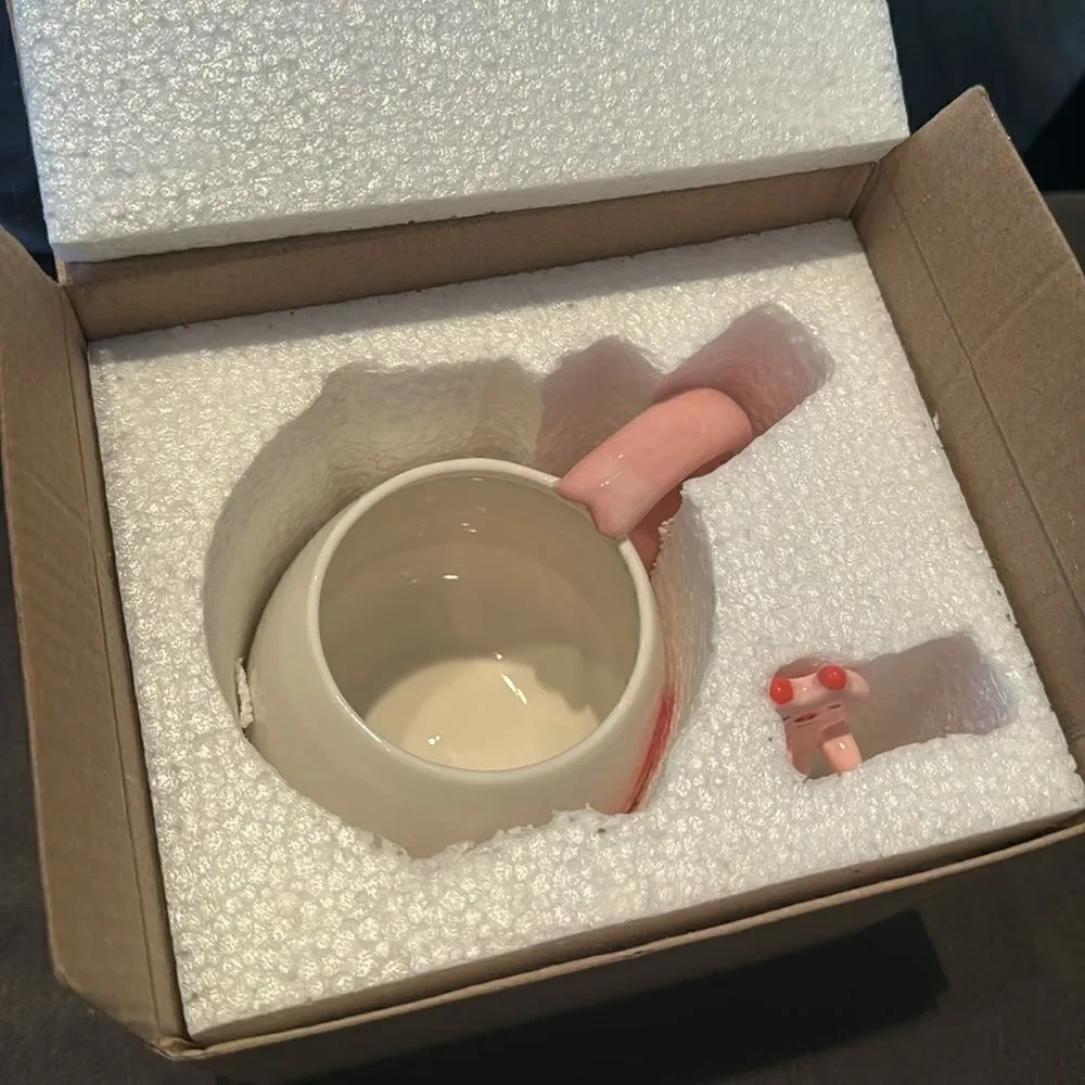 Pig Mug and Spoon Gift Set 15oz Capacity NEW